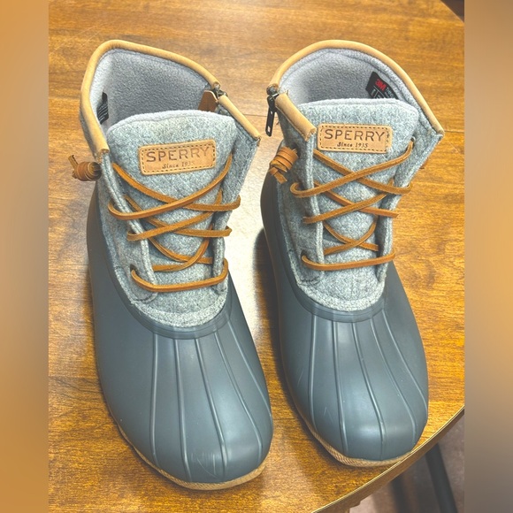 Sperry Saltwater Wool Duck Boots. Water Resistant With Thinsulate. Womans size 8 - Picture 14 of 14